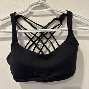 Lululemon Free to Be Bra Size 8 Black
